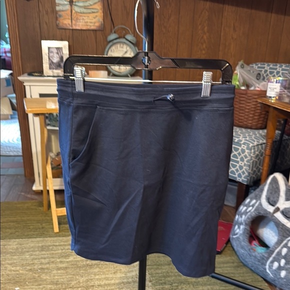 Sundry Blue Mini Skirt - Picture 1 of 7